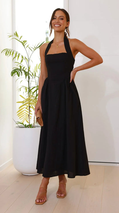 Caden Maxi Dress Black