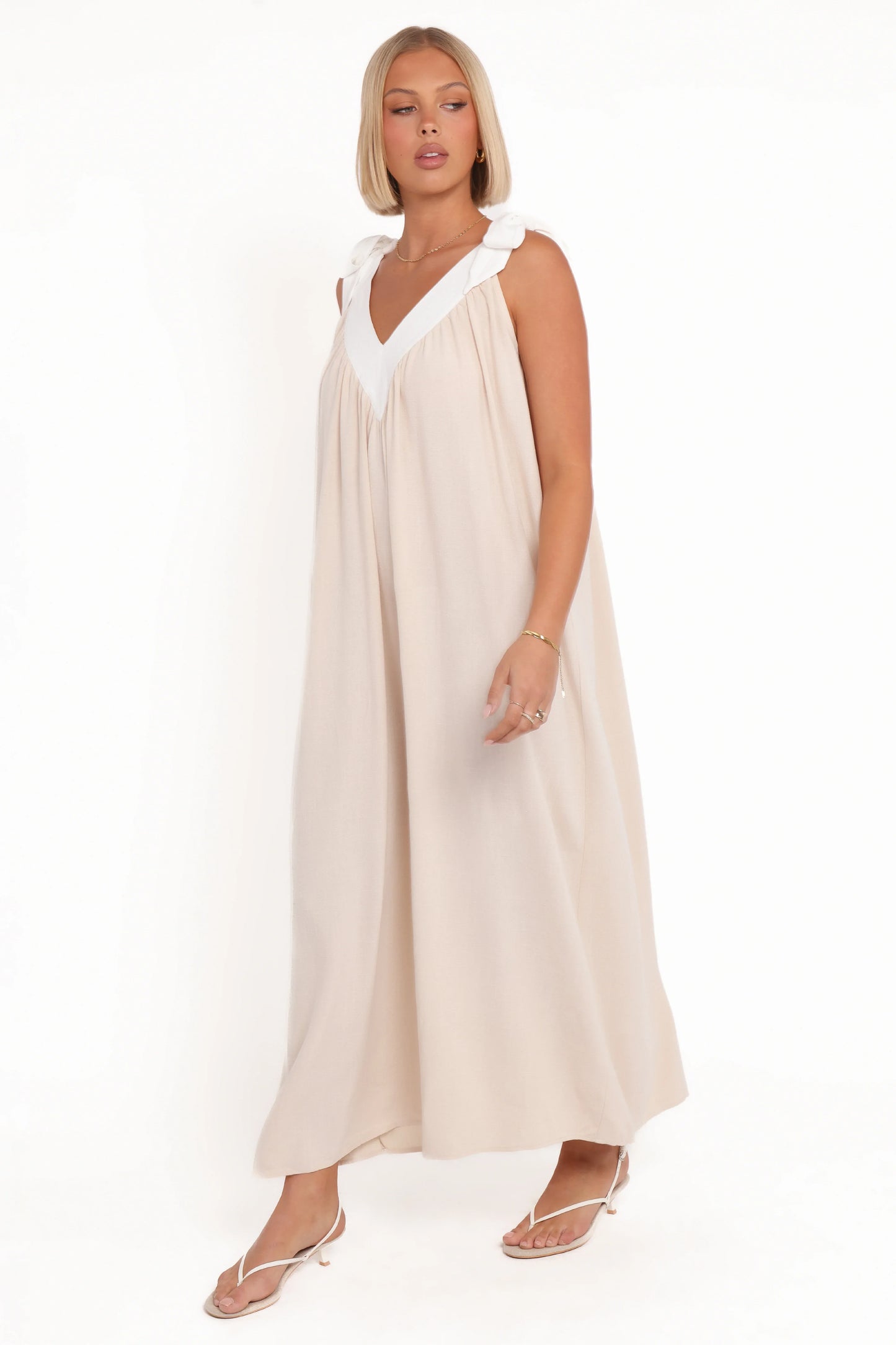 Dami Maxi Dress Oatmeal