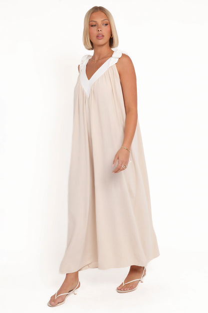 Dami Maxi Dress Oatmeal