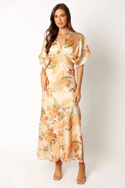 Geraldina Maxi Dress Botanical Garden