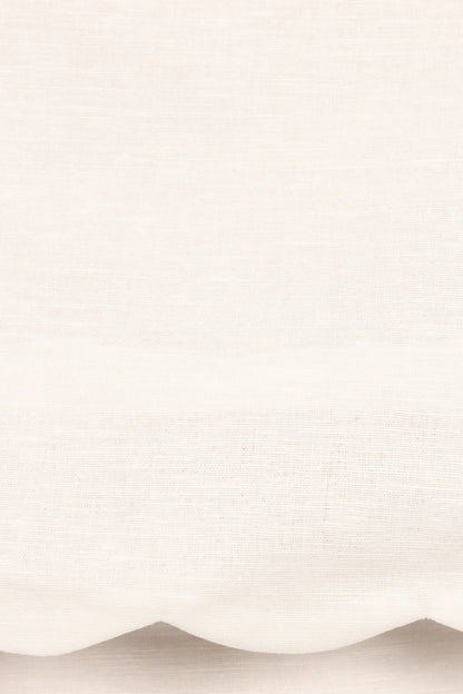 Wendie Scalloped Top Cloud White