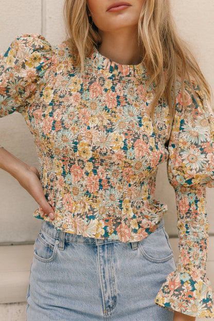 Novah Long Sleeve Top Floral