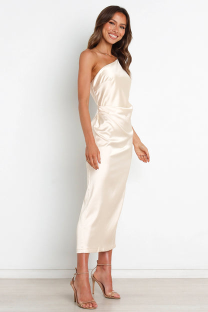 Luella Dress Pearl White