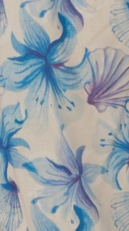 Bennie Scarf Top Ocean Bloom