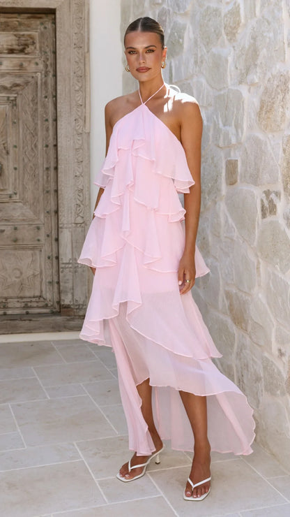 Soho Maxi Dress Pink