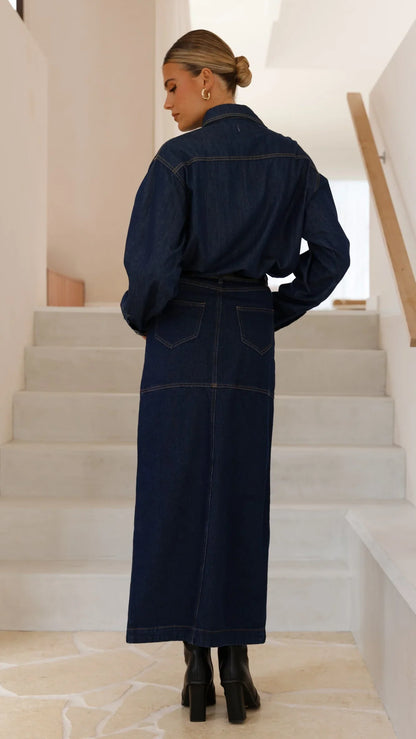 Sylas Jacket Indigo