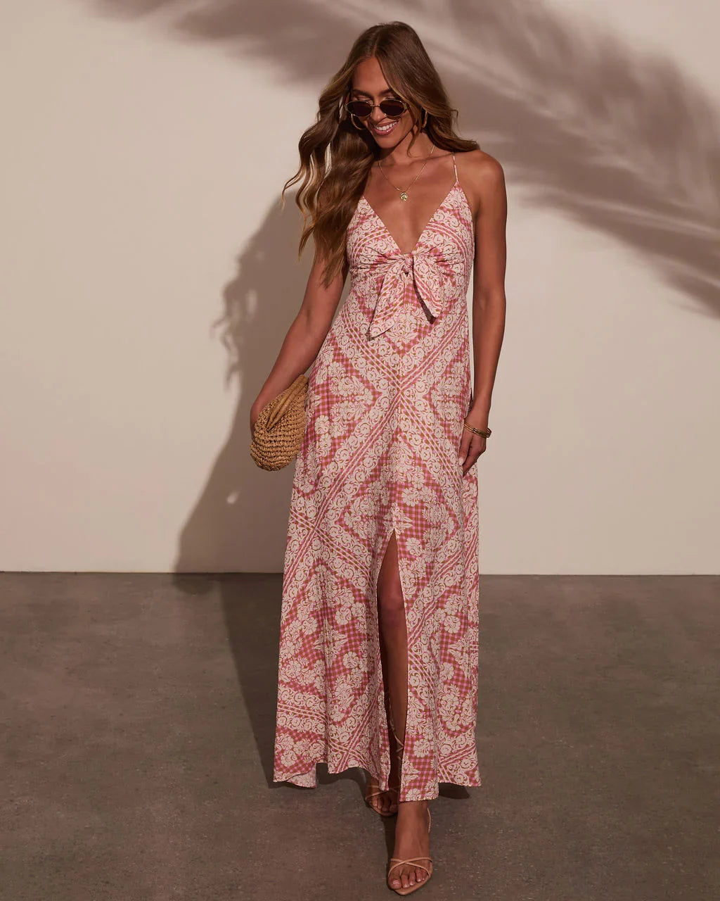 Sun Kissed Shores Slip Maxi Dress