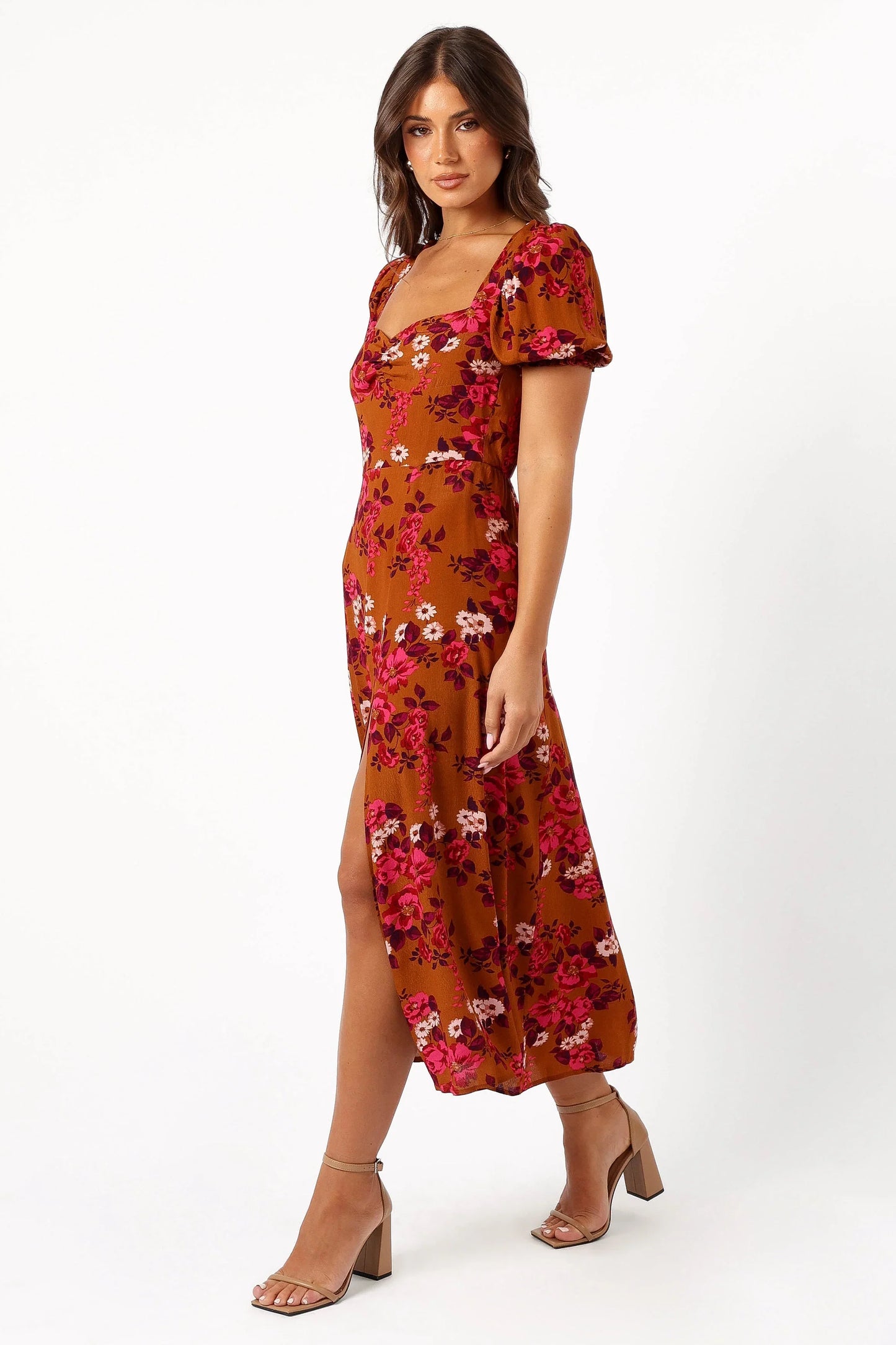 Kirby Midi Dress Vintage Garden