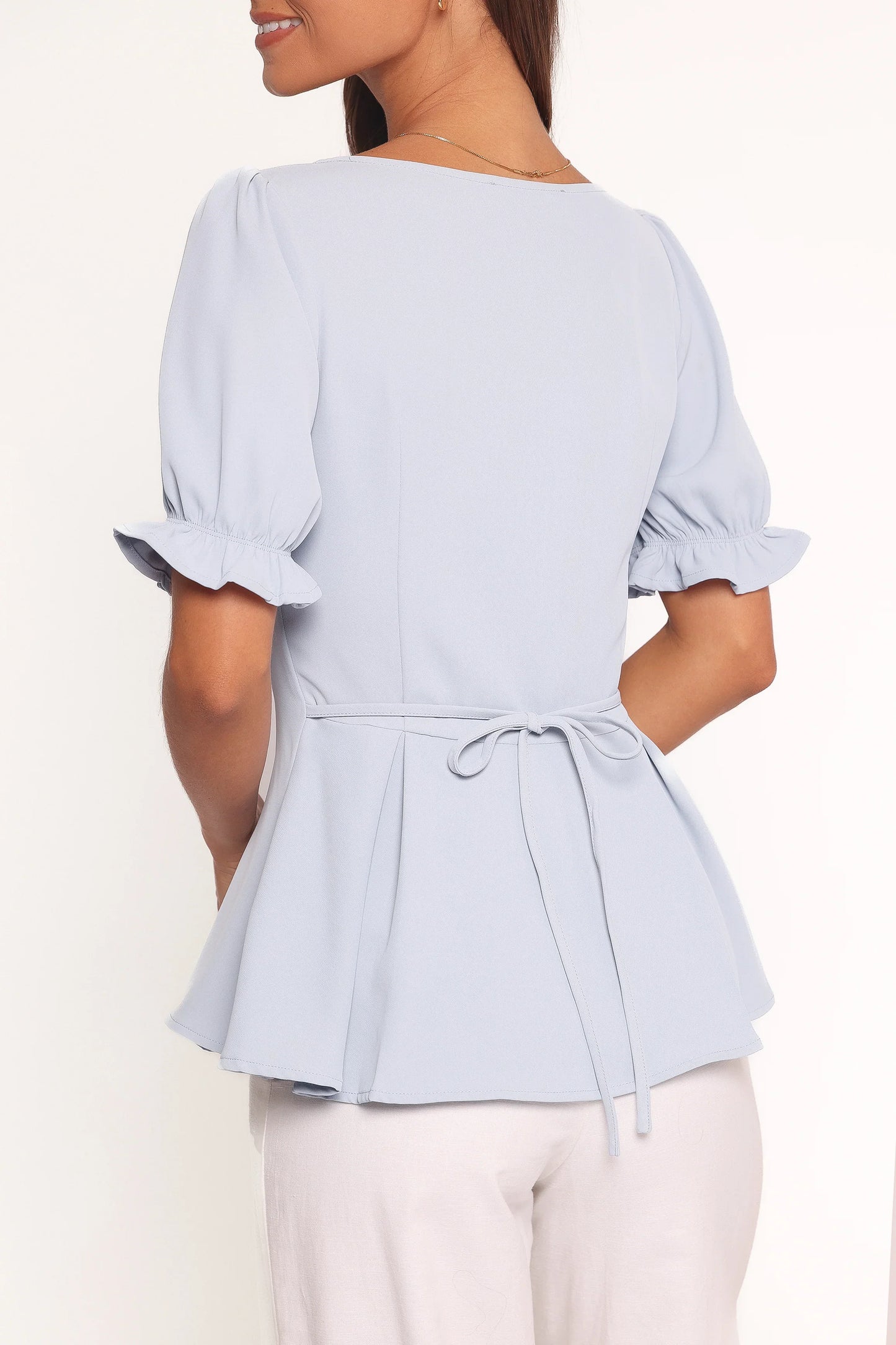 Kameran Top Pale Blue