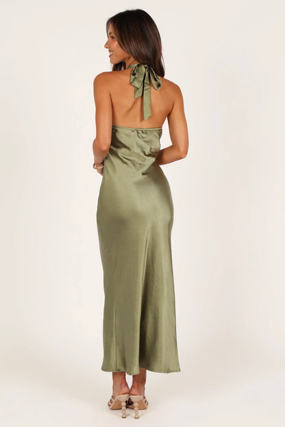 Grasie Midi Dress Olive
