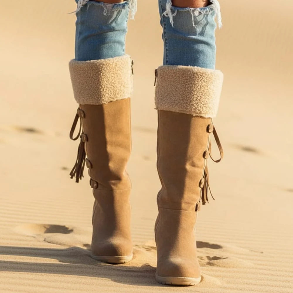 Fashion Plush Boots