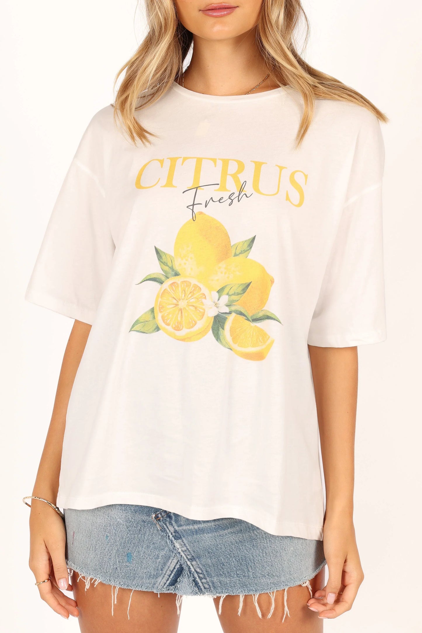 Citrus Tee White