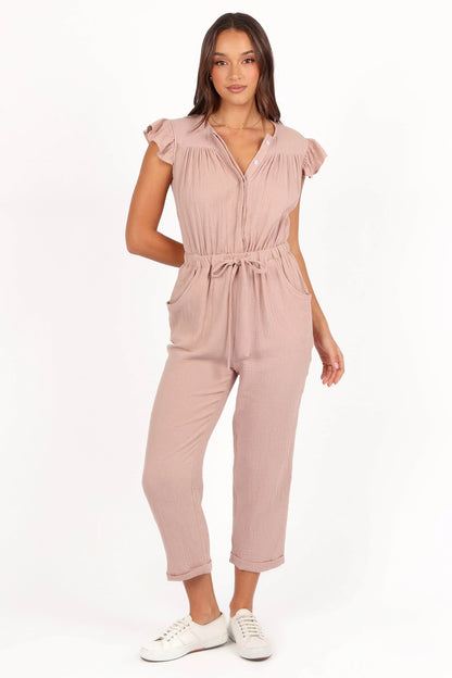 Brooklyn Jumpsuit Dusty Mauve