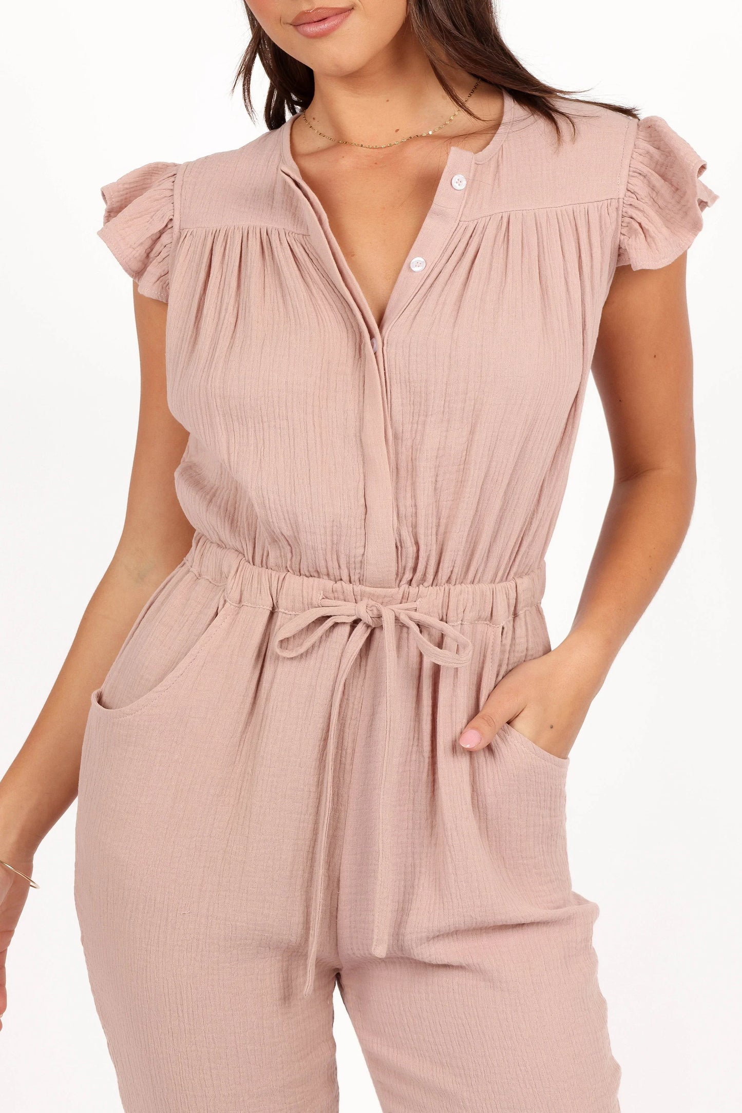 Brooklyn Jumpsuit Dusty Mauve