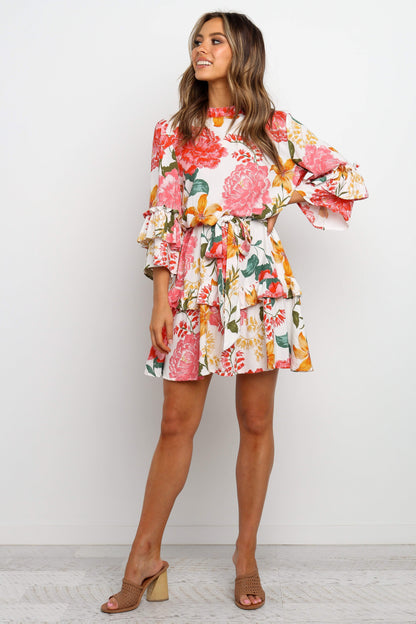 Peta Dress White