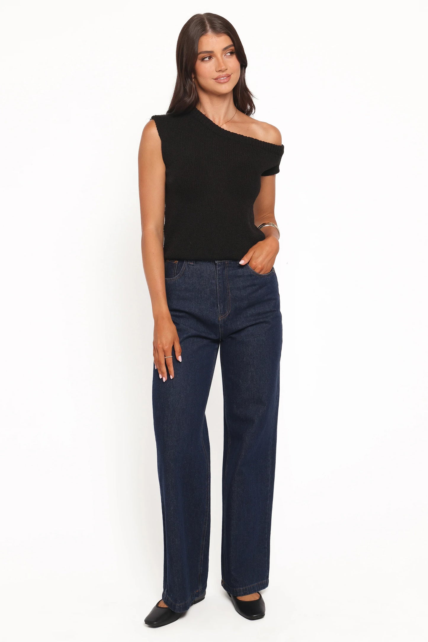 Coco Knit Top Black