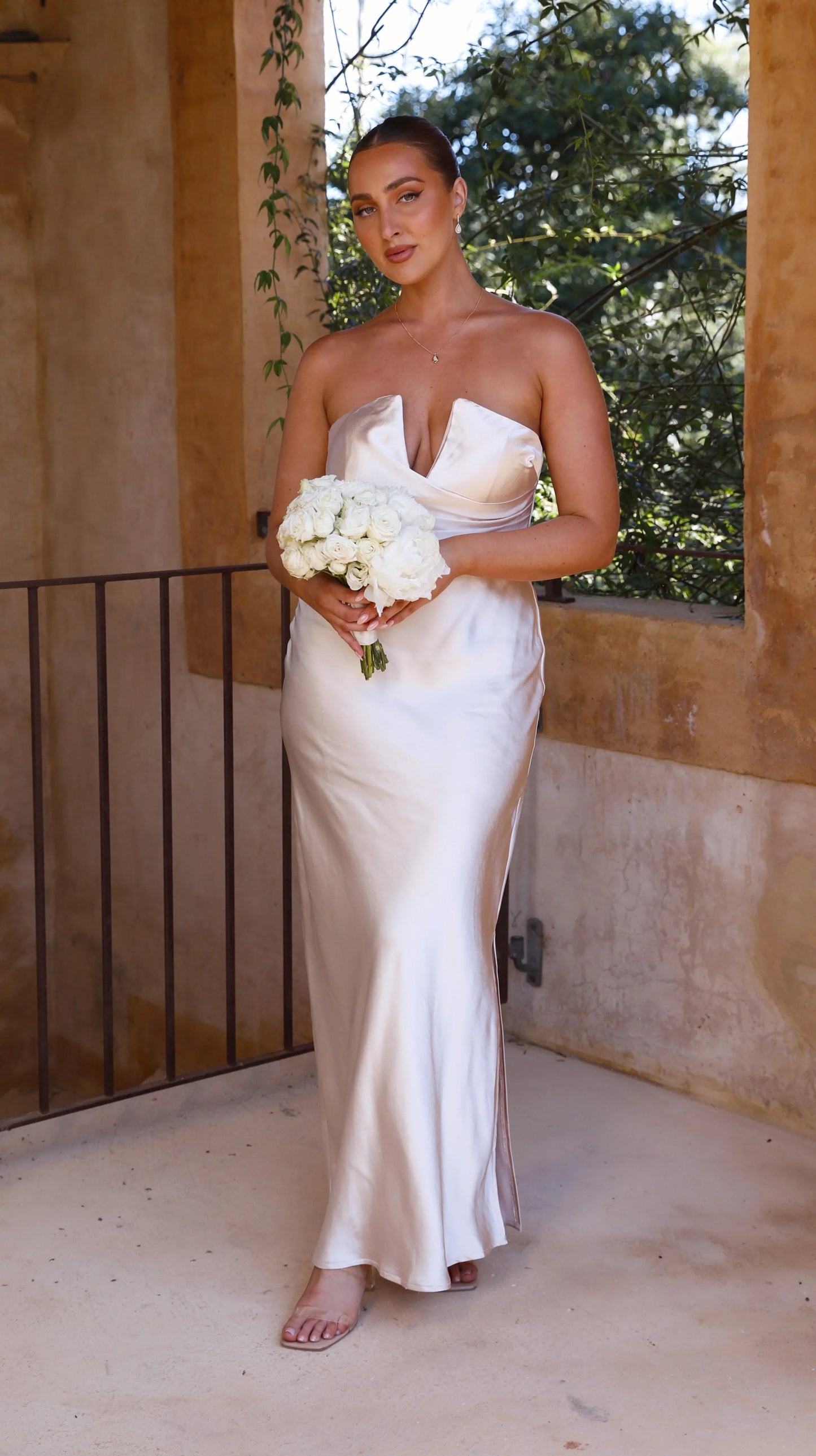 Valerie Maxi Dress Champagne