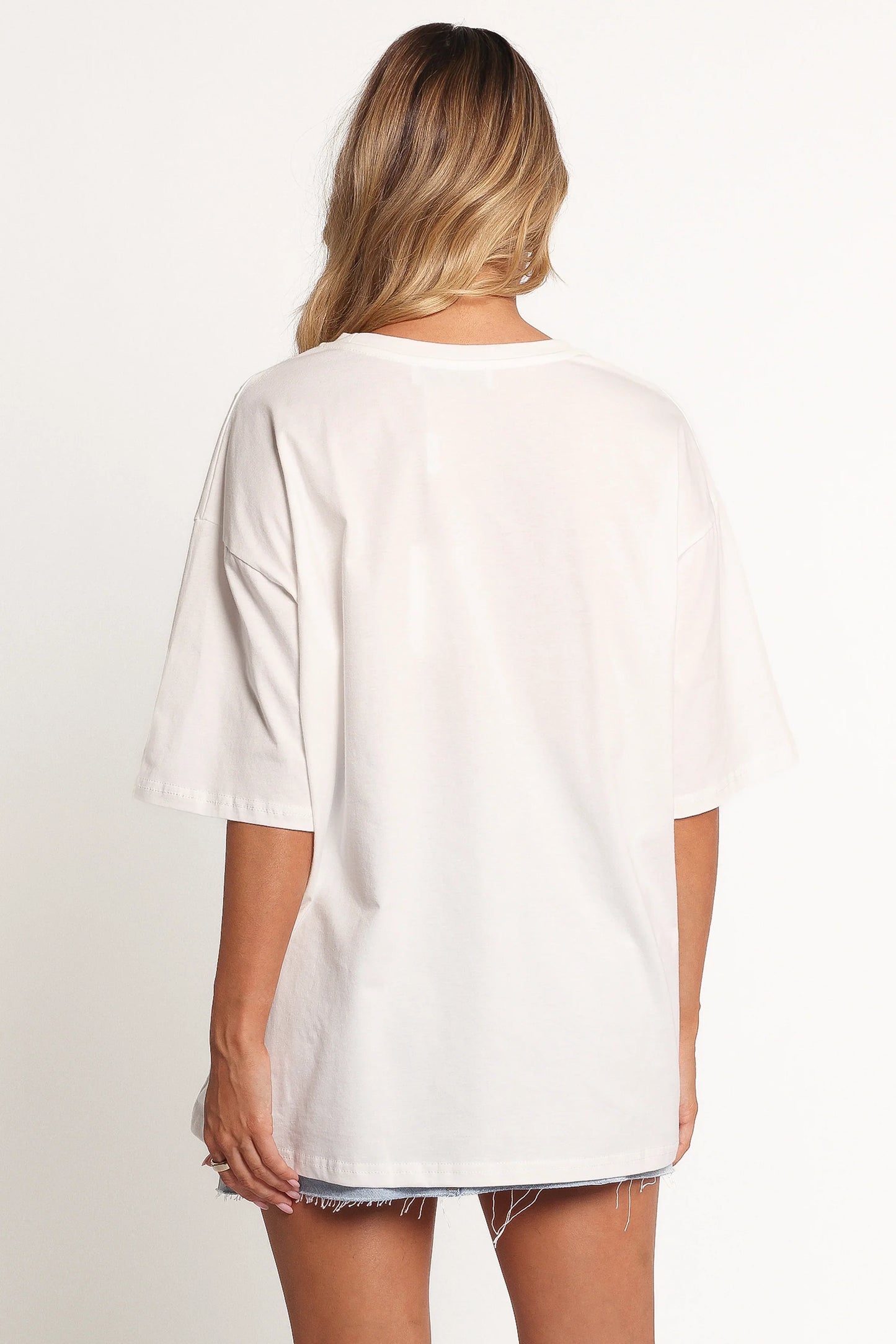 Sammie Graphic Tee White