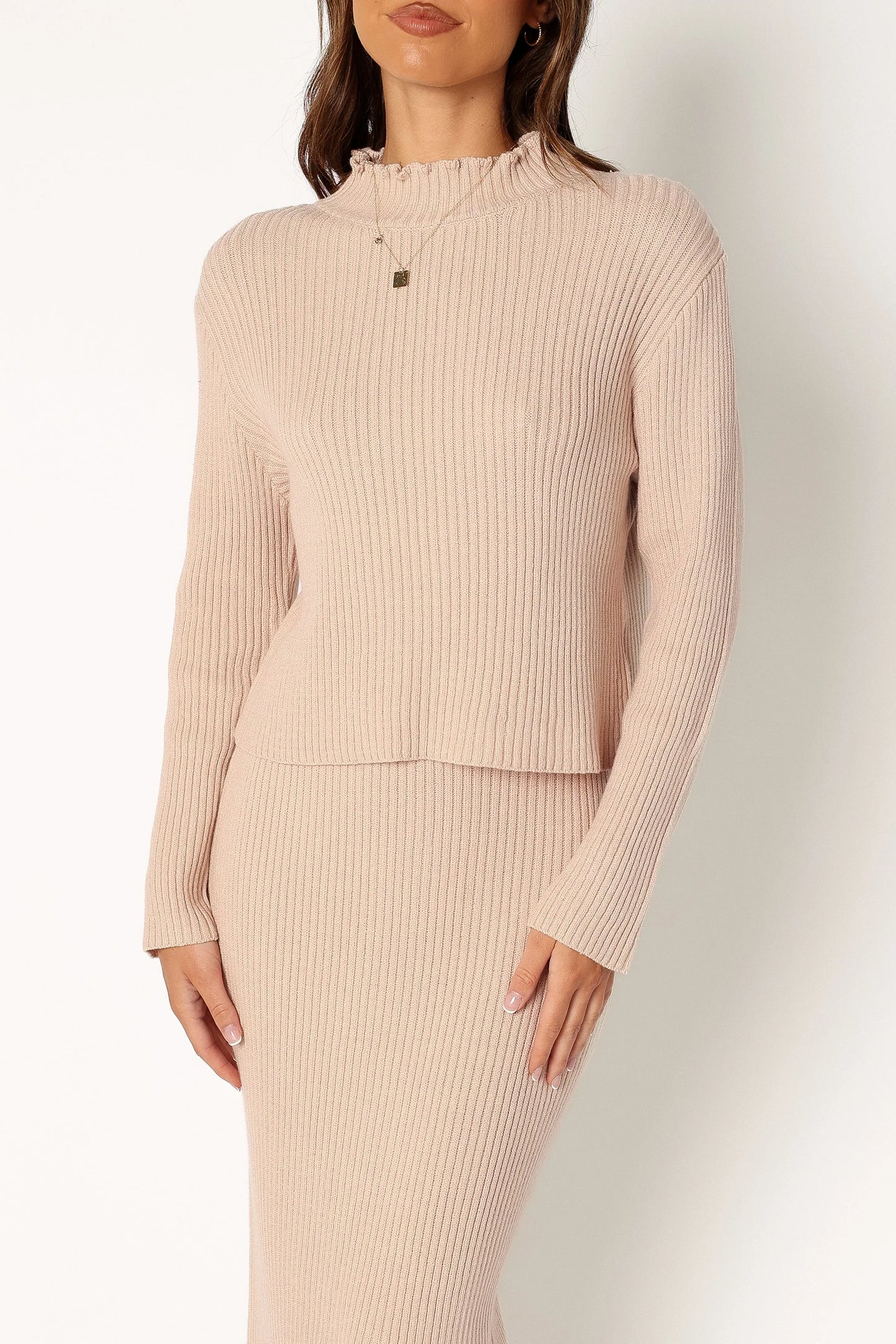 Payton Knitted Set Mocha