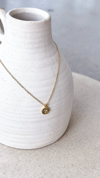 April Birthstone Necklace Crystal