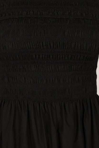 Tessa Off Shoulder Maxi Dress Black