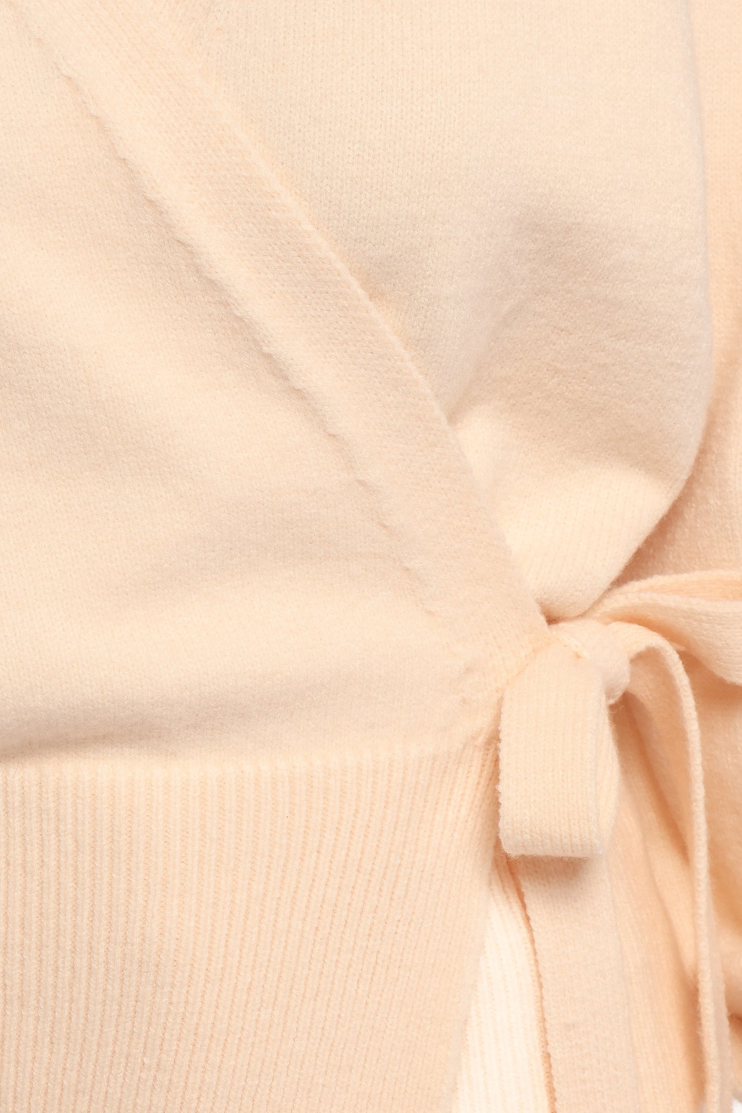 Abbey Ballet Wrap Cardigan Cream
