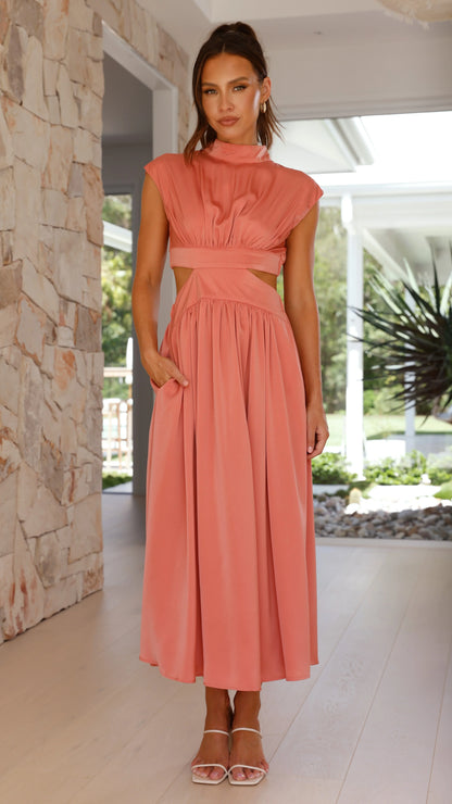 Cindie Midi Dress Desert