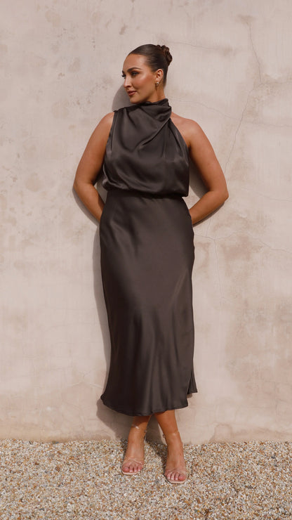 Esther Maxi Dress Espresso