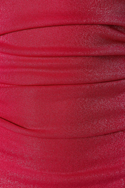 Solsana Midi Dress Viva Magenta