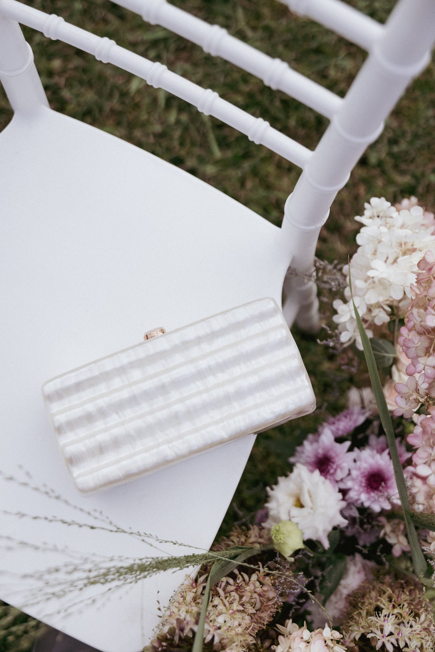 Helena Clutch Pearl