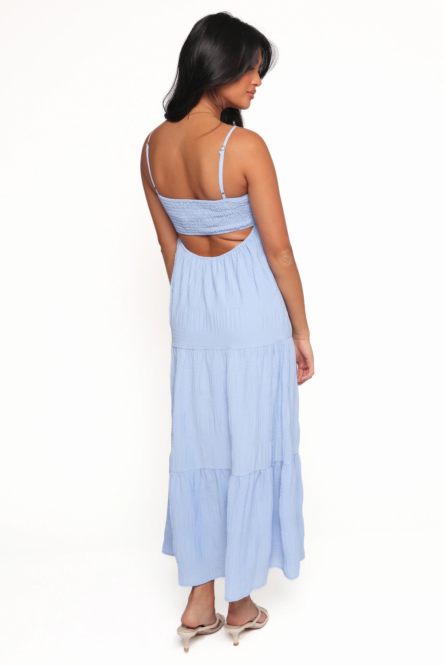 Nina Maxi Dress Dusty Blue