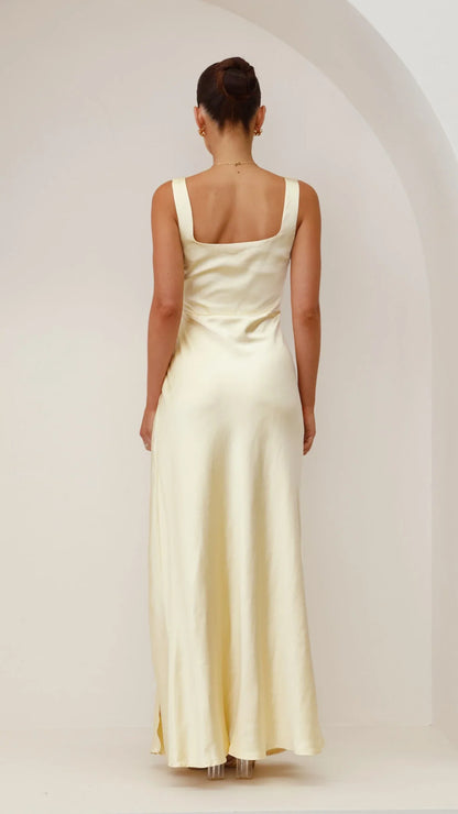 Alaria Maxi Dress Yellow