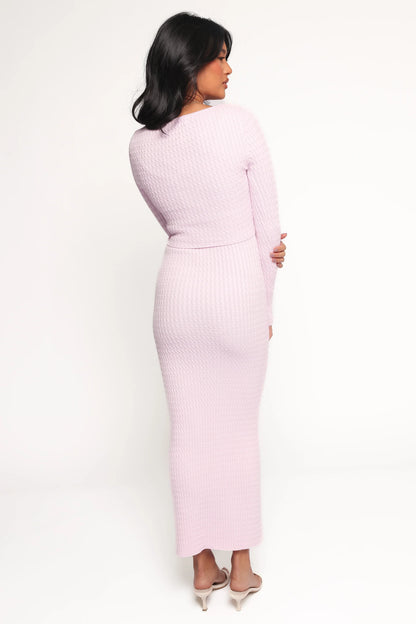 Teodora Midi Dress Pink