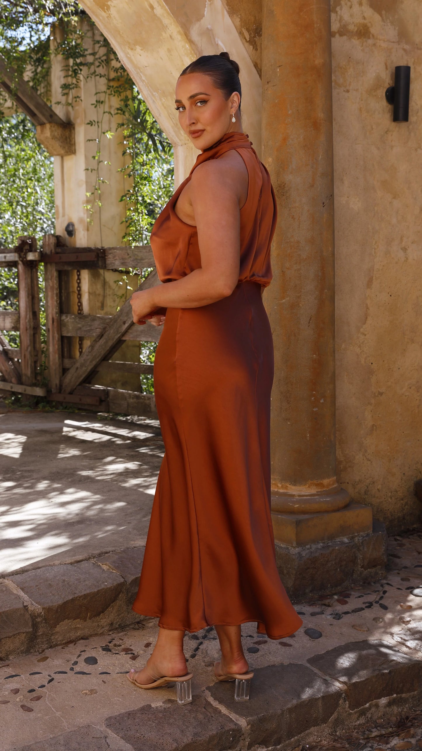 Esther Maxi Dress Copper