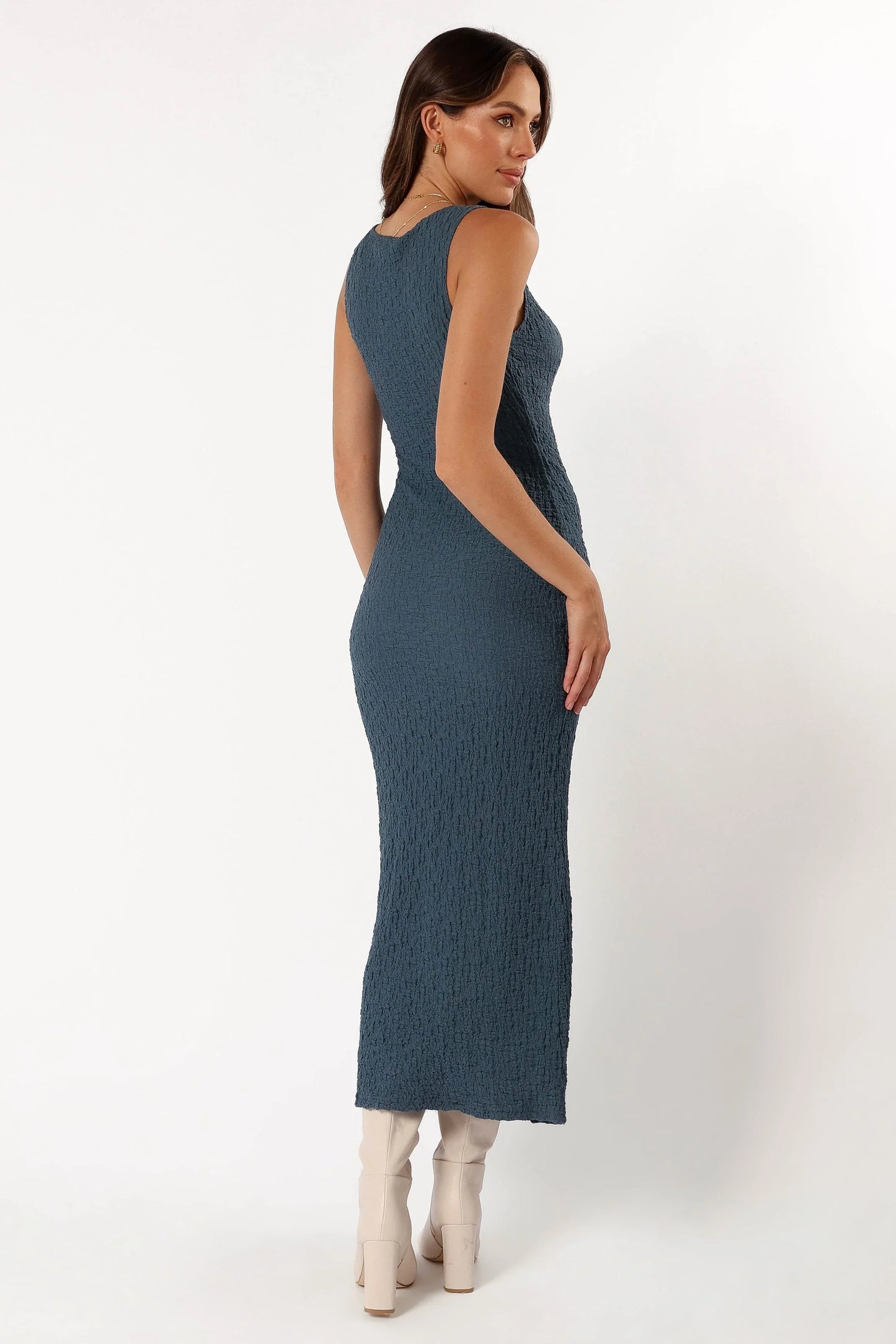 Clark Maxi Dress Charcoal