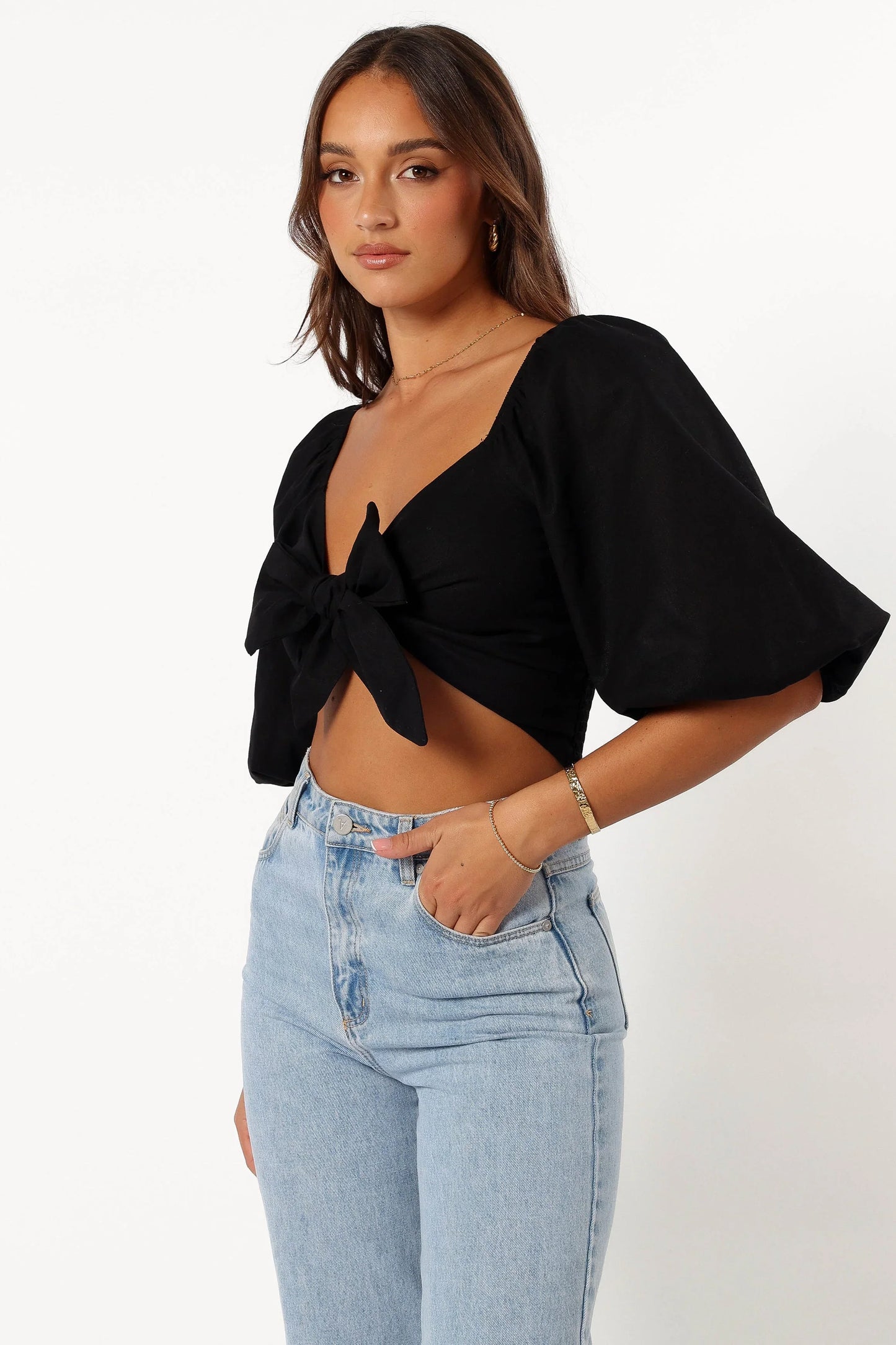 Celine Top Black