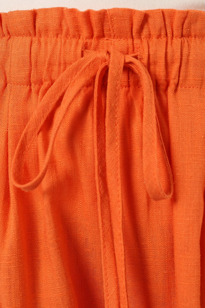 Wanda Shorts Burnt Orange
