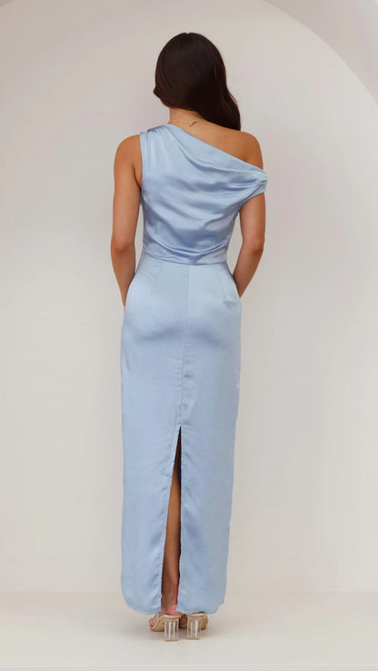 Harlowe Maxi Dress Blue