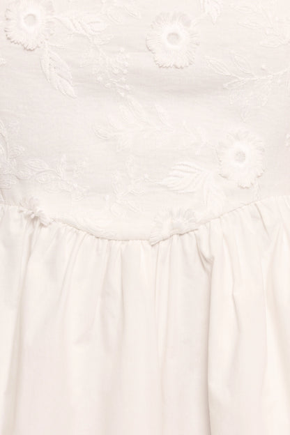Lynne Mini Dress White