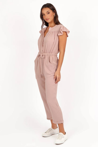 Brooklyn Jumpsuit Dusty Mauve