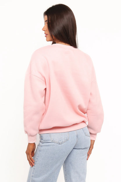 Hannah Sweatshirt Pink