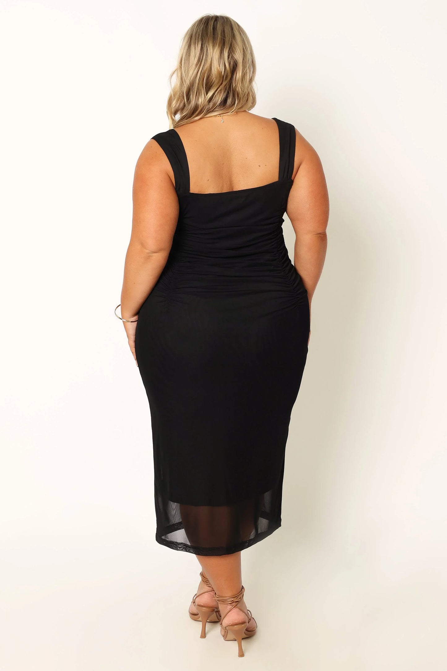 Naomi Midi Dress Black