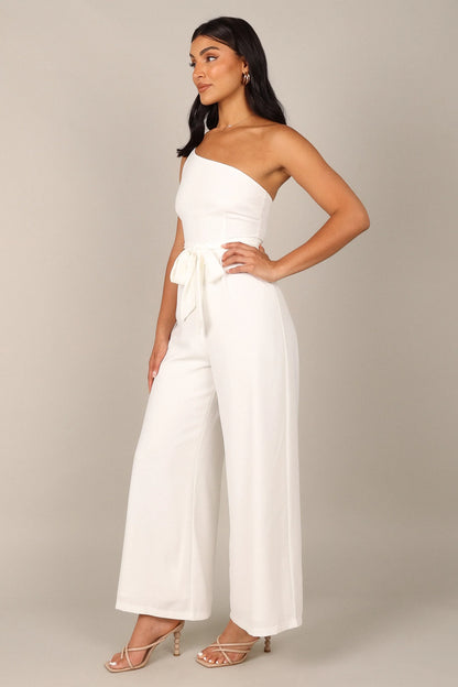 Leyton Jumpsuit White
