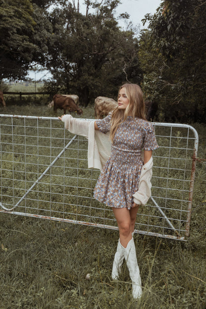 Celine Mini Dress Floral