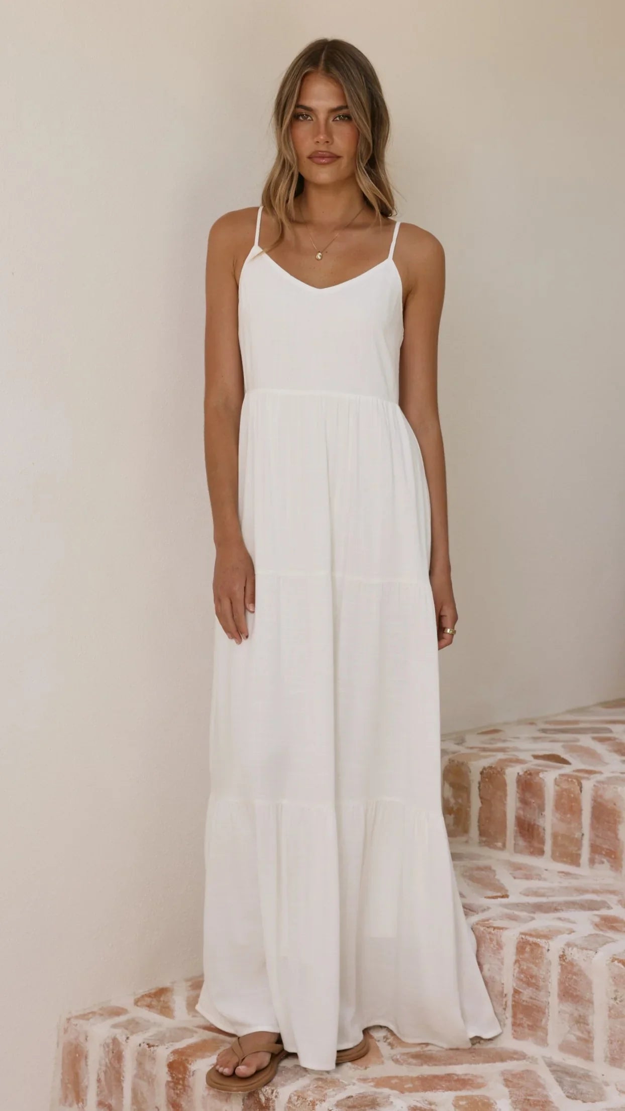 Shelley Maxi Dress White