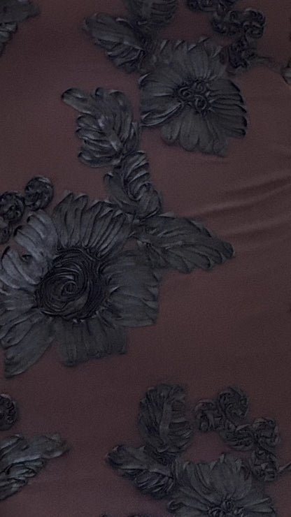 Alara Maxi Dress Chocolate Black