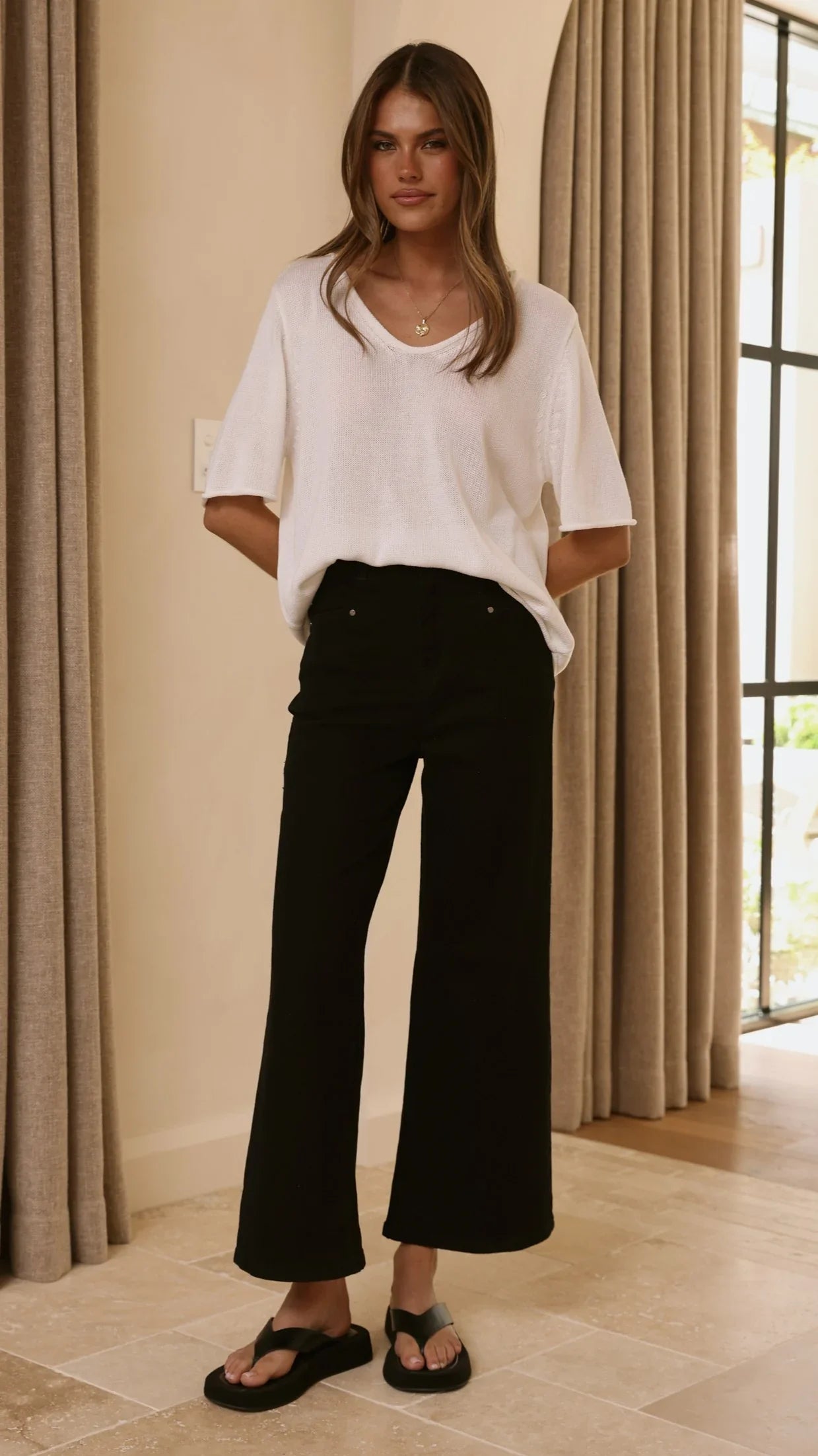 Siani Jeans Black