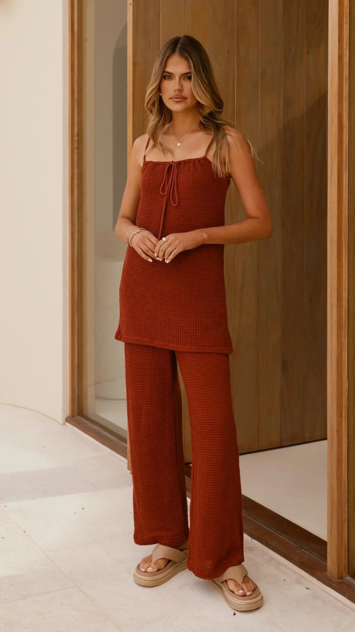 Naisha Pants Rust