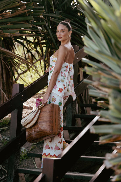 Sui Strapless Top Alfresco