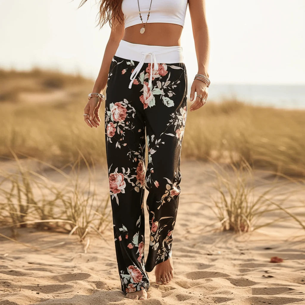 Casual Print Sweatpants